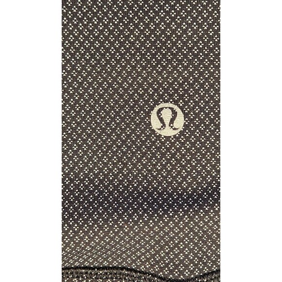 Lululemon Small Diamond Pattern Mid-Rise Leggings Sz 0 Black White Women’s - Picture 7 of 8